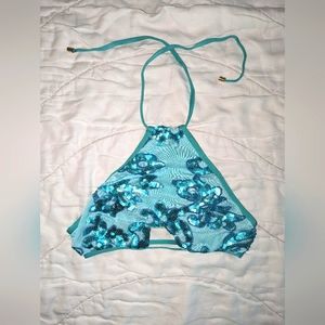 Sequin Beach Bunny Bikini Top